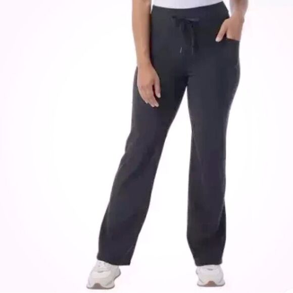 🛍️ 32 Degrees Cool Ladies' Mini Rib Flare Pant size M 💥 - Picture 1 of 8